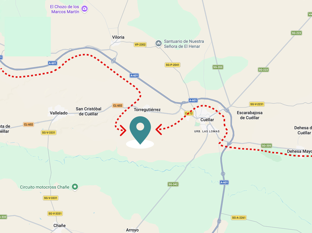 Mapa de rutas